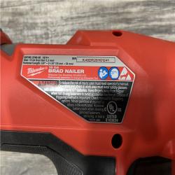 AS-IS Milwaukee FUEL 18-Volt Lithium-Ion Brushless Cordless Gen II 18-Gauge Brad Nailer (Tool-Only)