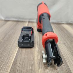 AS-IS- M18 18V Lithium-Ion Cordless Short Throw Press Tool Kit with 3 PEX Crimp Jaws (2) 2.0 Ah Batteries and Charger