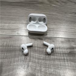 AS-IS Apple AirPods Pro (2nd Generation) with the USB-C MagSafe Charging Case