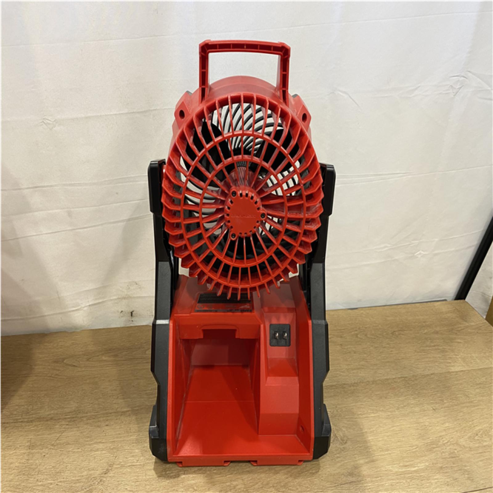 AS-IS - Milwaukee 18-Volt Lithium-Ion Brushless Cordless PACKOUT Jobsite Fan (Tool-Only)