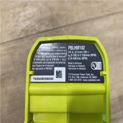 AS-IS RYOBI ONE+ HP 18V Brushless Cordless 1/2 in. Hammer Drill Kit 4.0 Ah HIGH PERFORMANCE Battery  Charger  and Bag