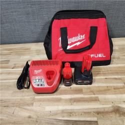 HOUSTON LOCATION - AS-IS (APPEARS LIKE NEW) Milwaukee FUEL 12-Volt Lithium-Ion Brushless Cordless Hammer Drill and Impact Driver Combo Kit