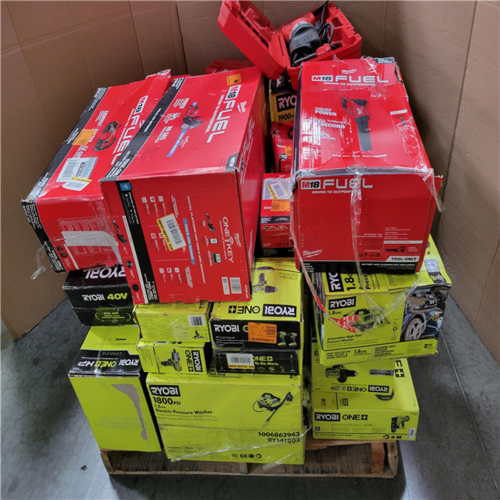 CALIFORNIA AS-IS TOOL PALLET