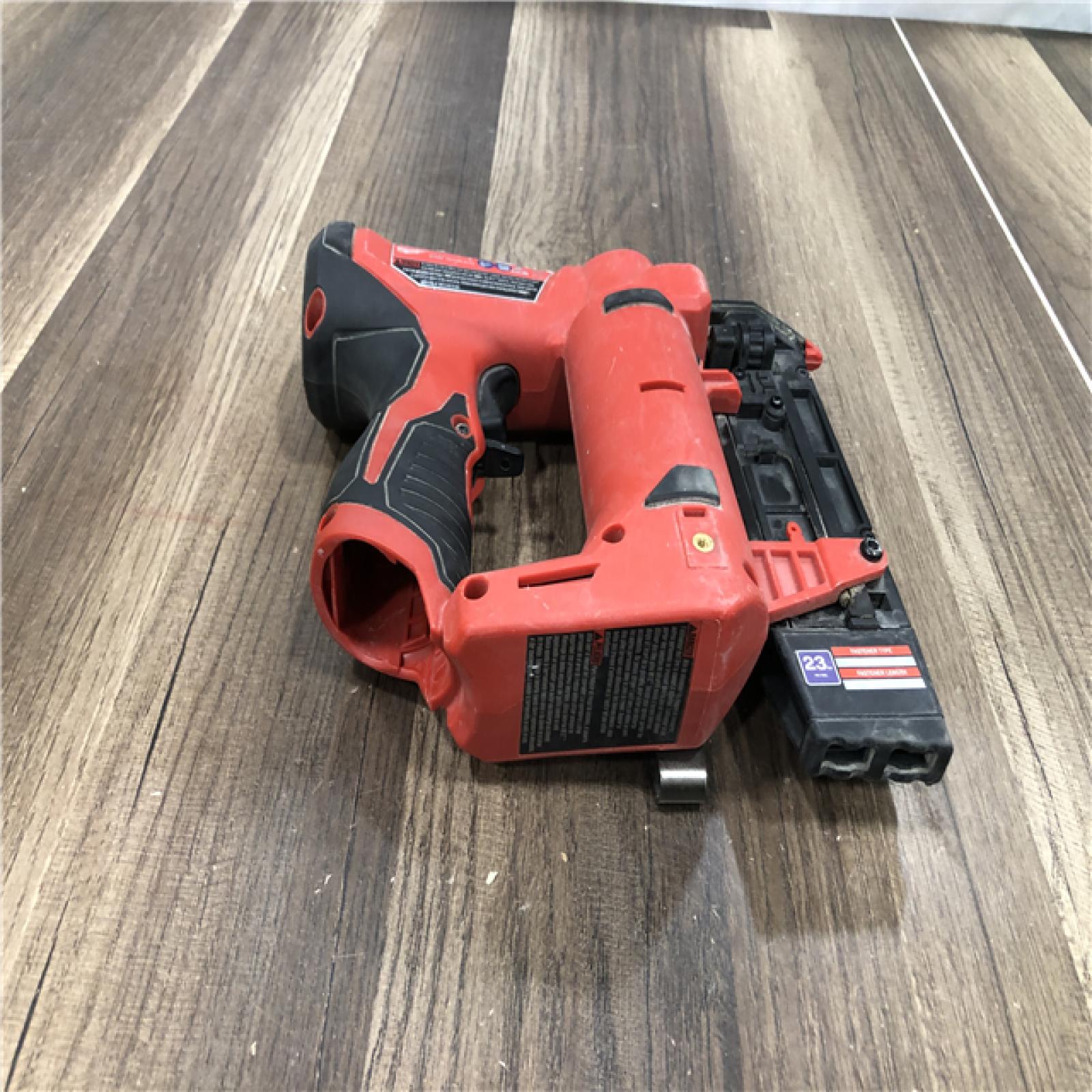 AS-IS Milwaukee 12-Volt 23-Gauge Lithium-Ion Cordless Pin Nailer (Tool-Only)
