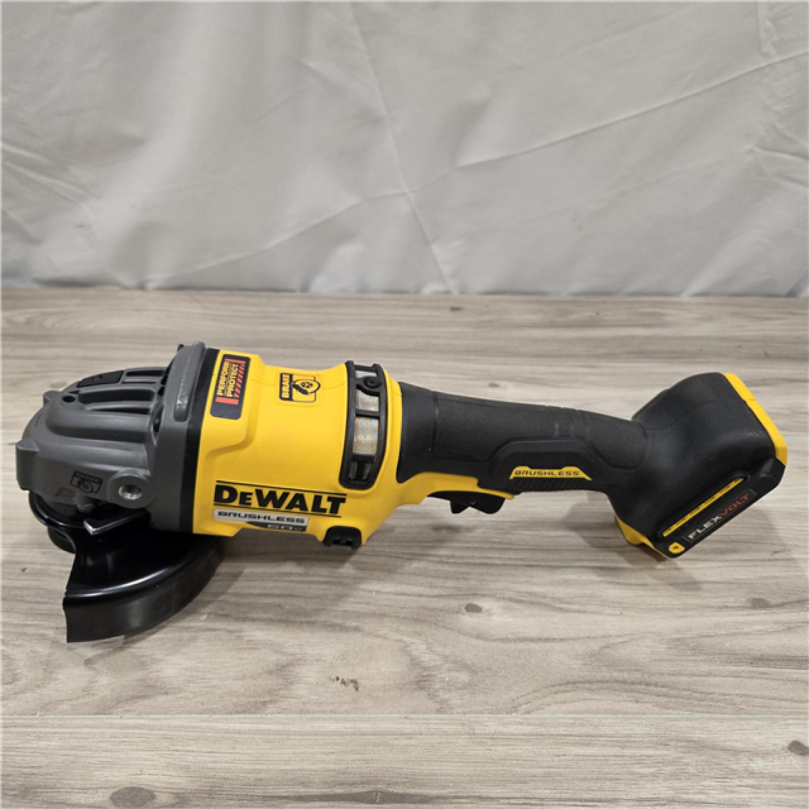 AS-IS DEWALT 60V MAX Cordless Small Angle Grinder (Tool Only)