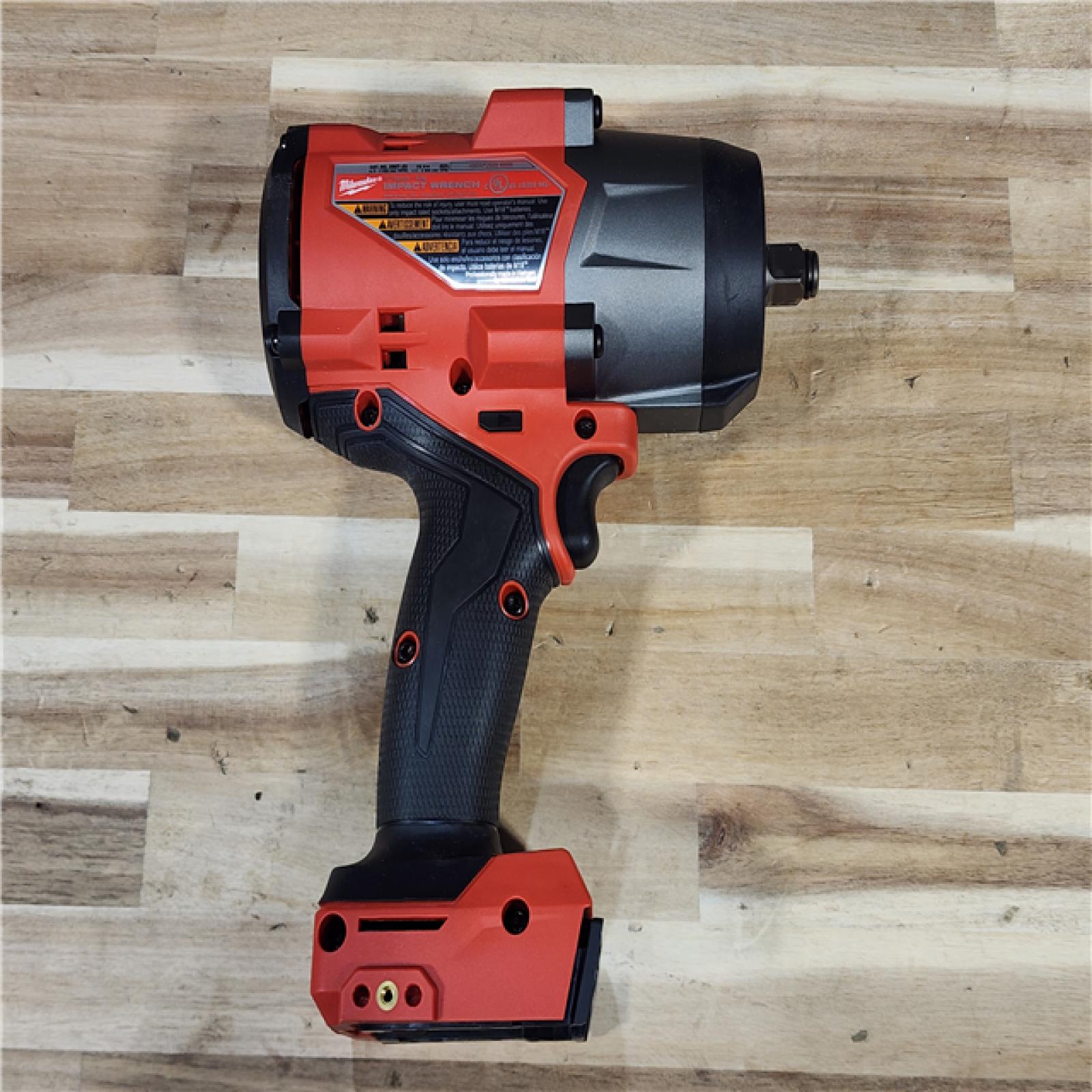 HOUSTON LOCATION - AS-IS (APPEARS LIKE NEW) Milwaukee  FUEL 18V Lithium-Ion Brushless Cordless 1/2 in. Impact Wrench with Friction Ring (Tool-Only)