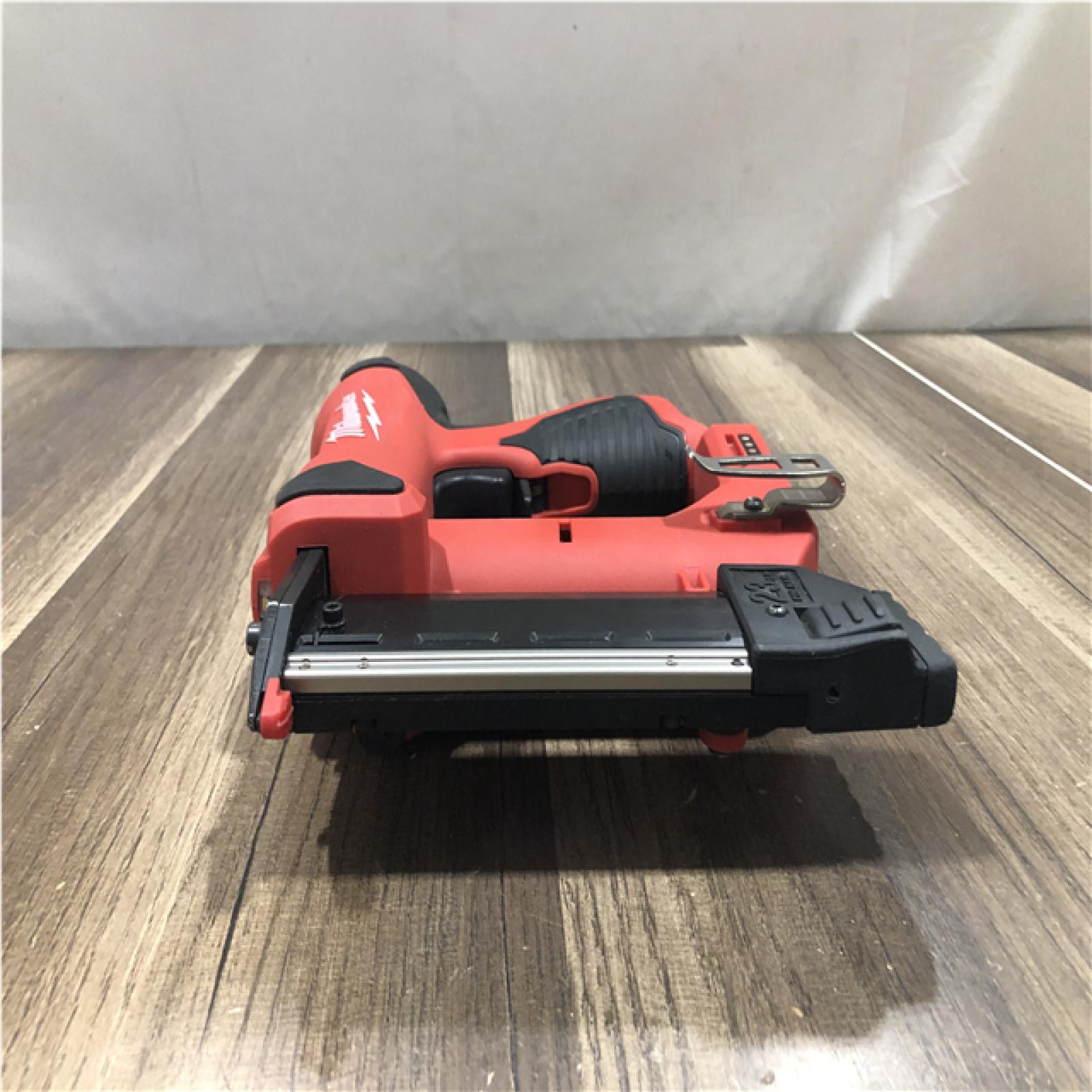 AS-IS Milwaukee 12-Volt 23-Gauge Lithium-Ion Cordless Pin Nailer (Tool-Only)