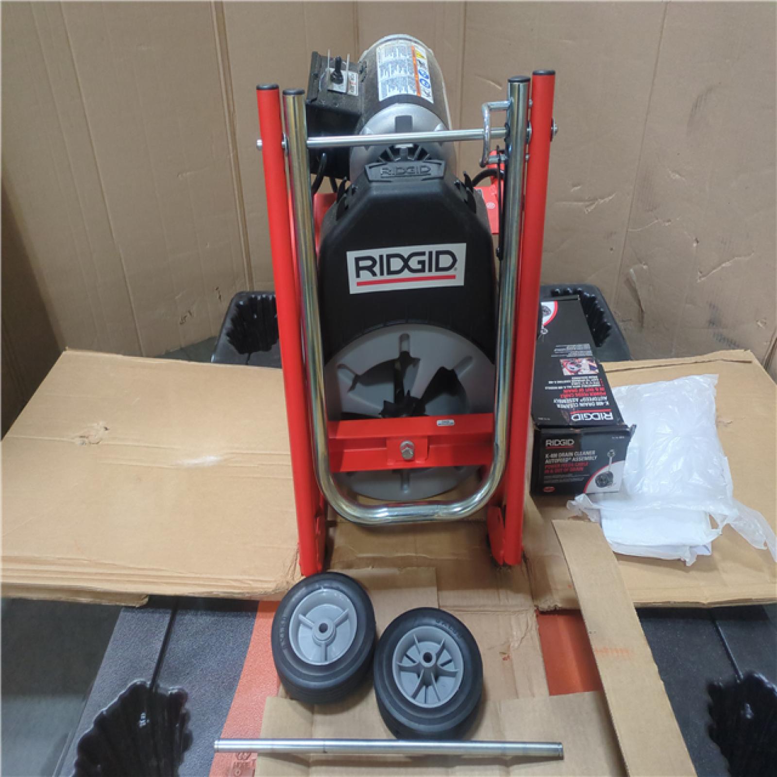 California AS-IS Ridgid K400 Drain Cleaning Snake Auger