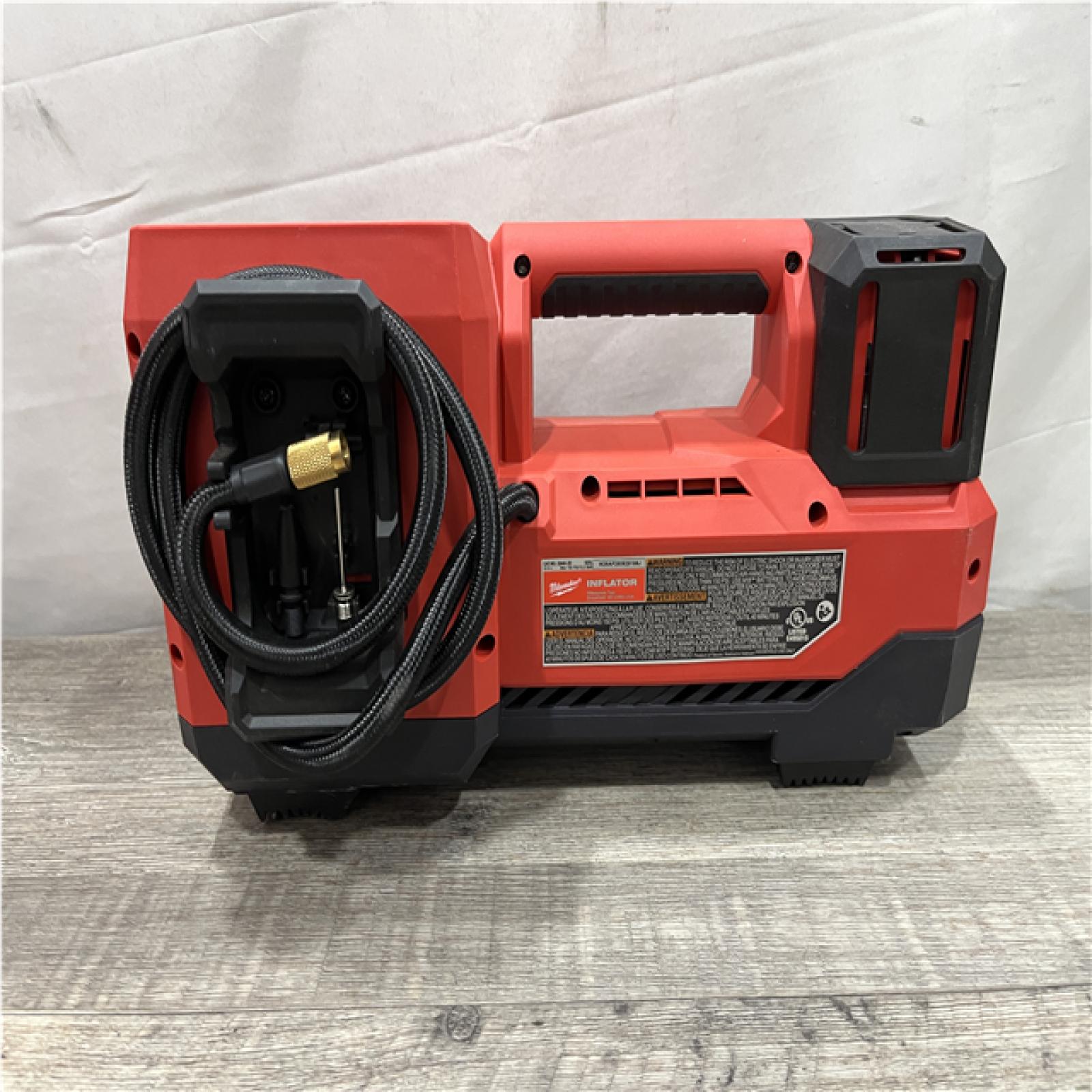 AS-IS Milwaukee 18-Volt Lithium-Ion Cordless Electric Portable Inflator (Tool-Only)