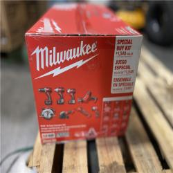NEW! - Milwaukee M18 18V Cordless Power Tool Combo Kit, 8-Tool Set
