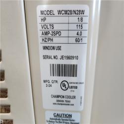 Phoenix NEW Champion Cooler 2800 CFM 2-Speed Window Evaporative Cooler for 600 sq. ft. (with Motor)