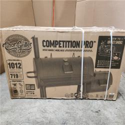 Phoenix Location NEW Char-Griller 1012 sq. in. Competition Pro Offset Charcoal Grill or Wood Smoker in Black