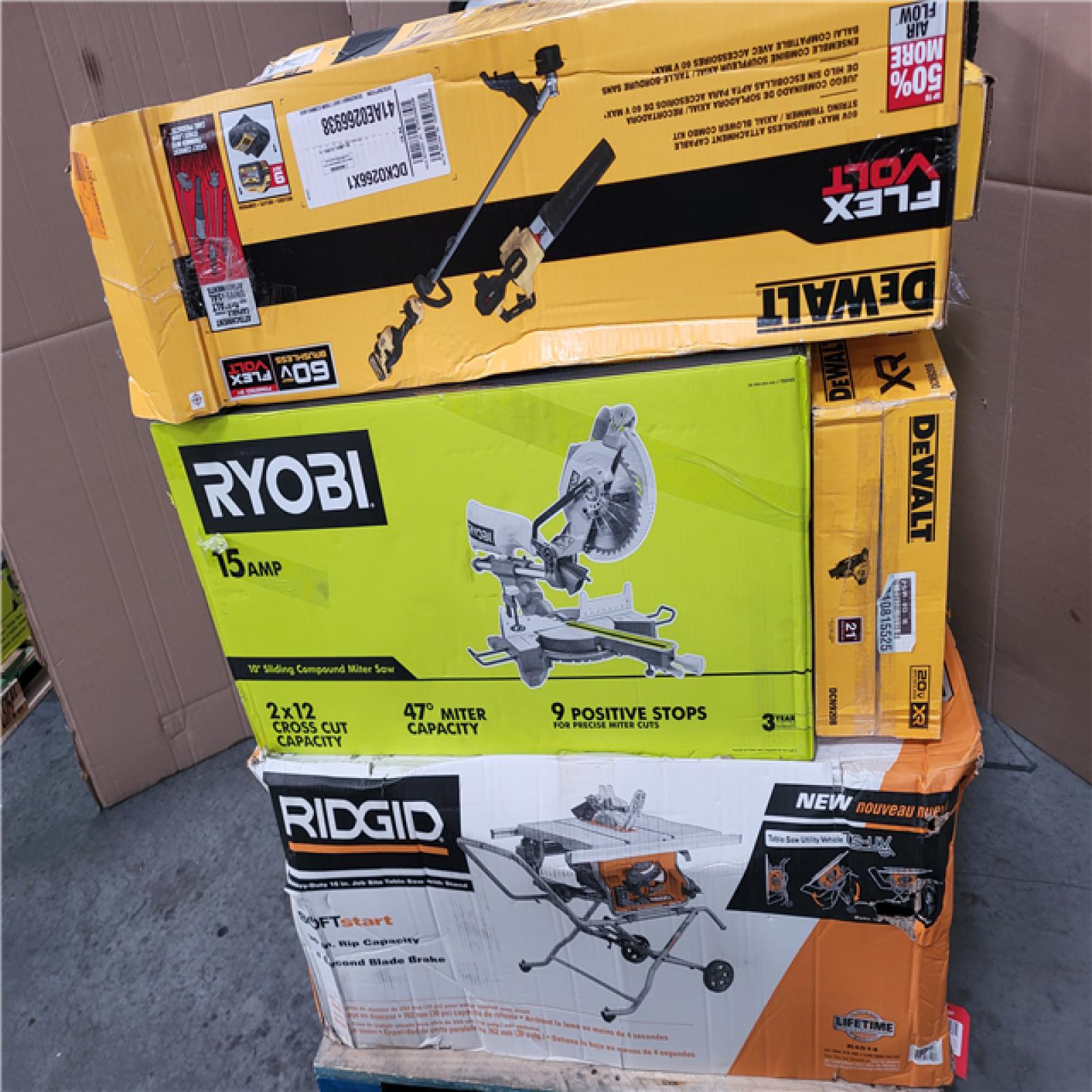 CALIFORNIA AS-IS TOOL PALLET