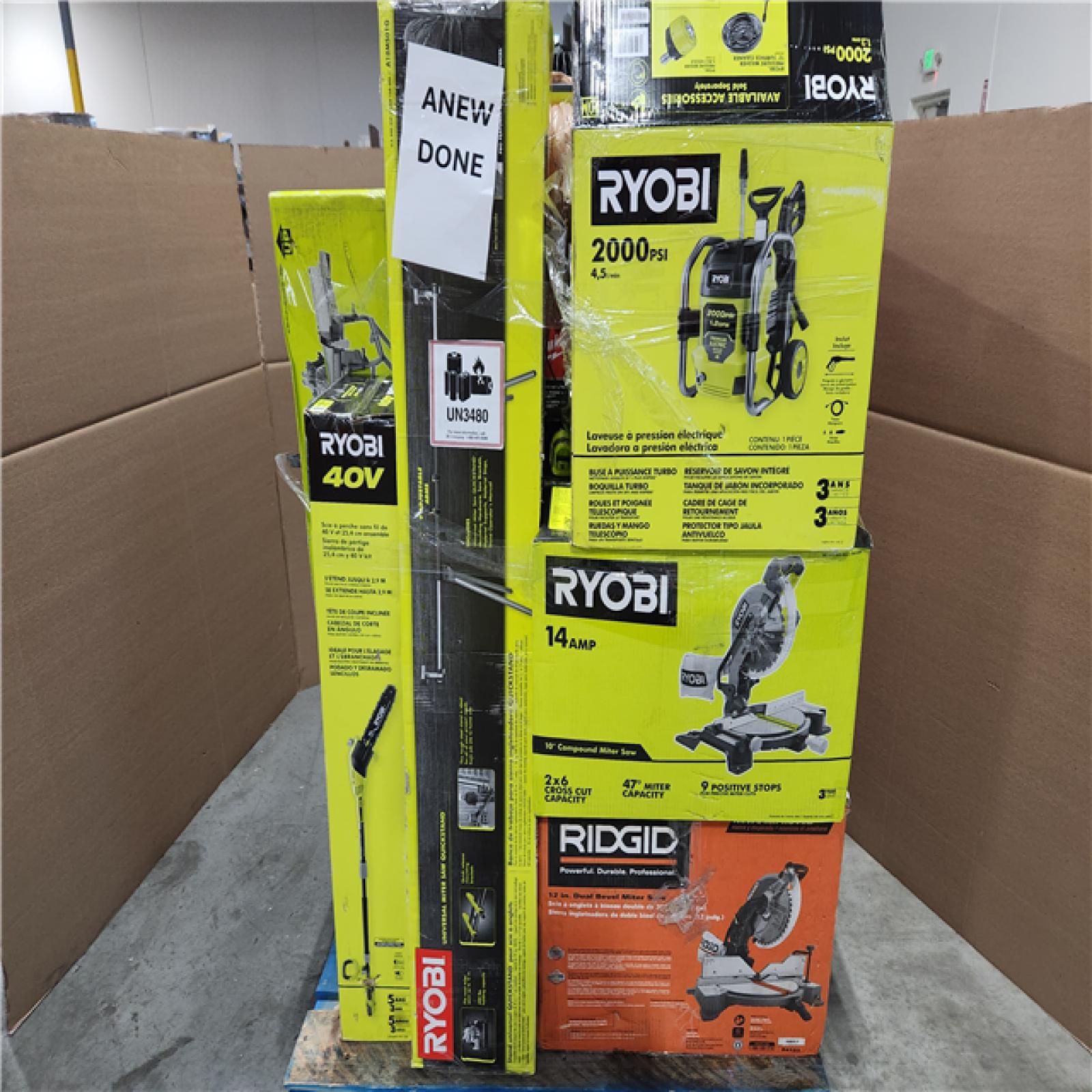 California AS-IS TOOL PALLET