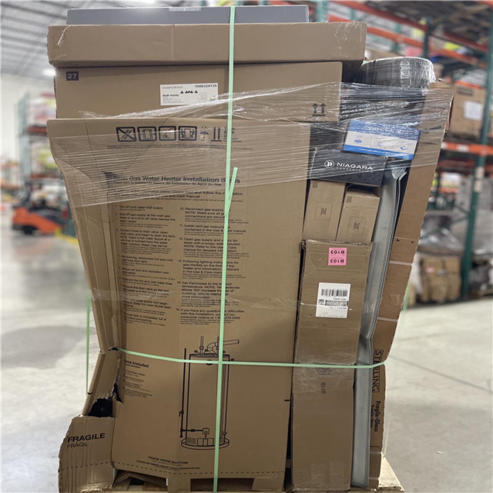 DALLAS LOCATION- AS-IS HOME IMPROVEMENT PALLET