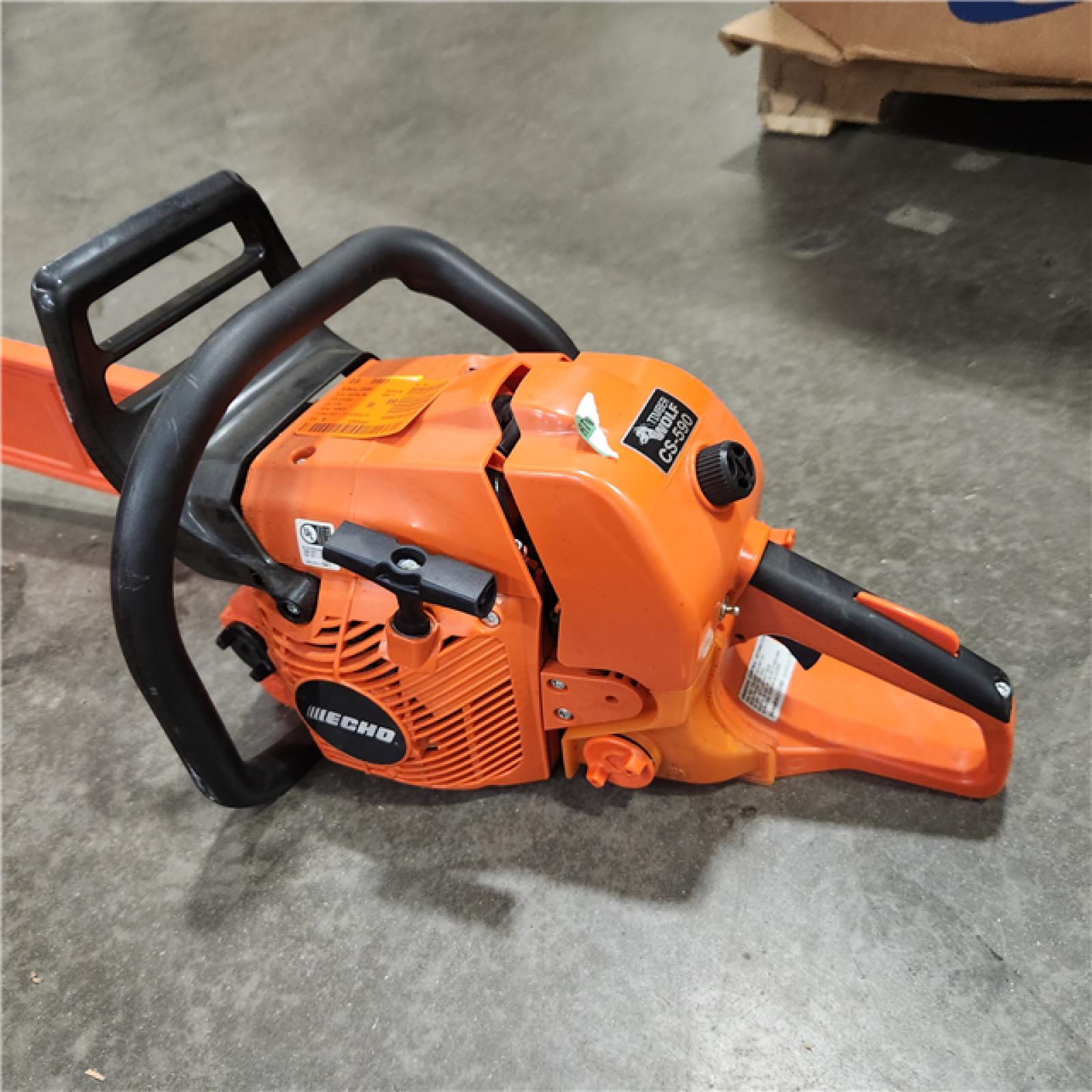 As-Is-  ECHO 59.8cc Gas-Powered Chain Saw CS-590