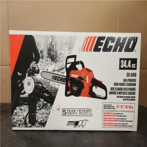 Phoenix LIKE NEW ECHO 14 in. 34.4 cc Gas 2-Stroke Rear Handle Chainsaw with Automatic Chain Oiler (No Chain)