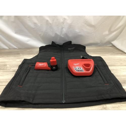 AS-IS Milwaukee Large M12 Heated Axis Vest Kit