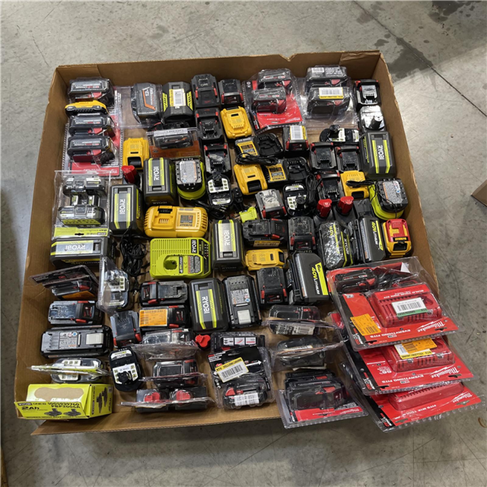 DALLAS LOCATION- AS IS- BATTERY PALLET