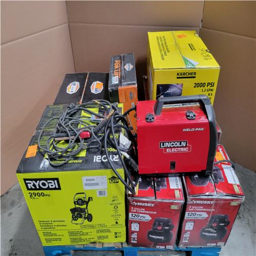 CALIFORNIA AS-IS OUTDOOR POWER EQUIPMENT