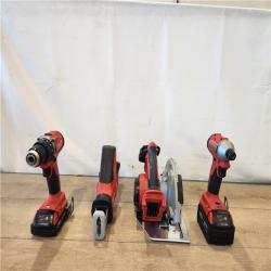 AS-IS- Milwaukee M18 4-Tool Combo Kit