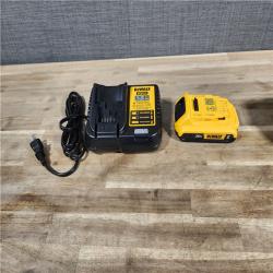 HOUSTON LOCATION - AS-IS (APPEARS LIKE NEW) DeWalt DCN660D1 20V 16 Gauge Cordless Angled Finish Nailer Kit W/ 2Ah Battery