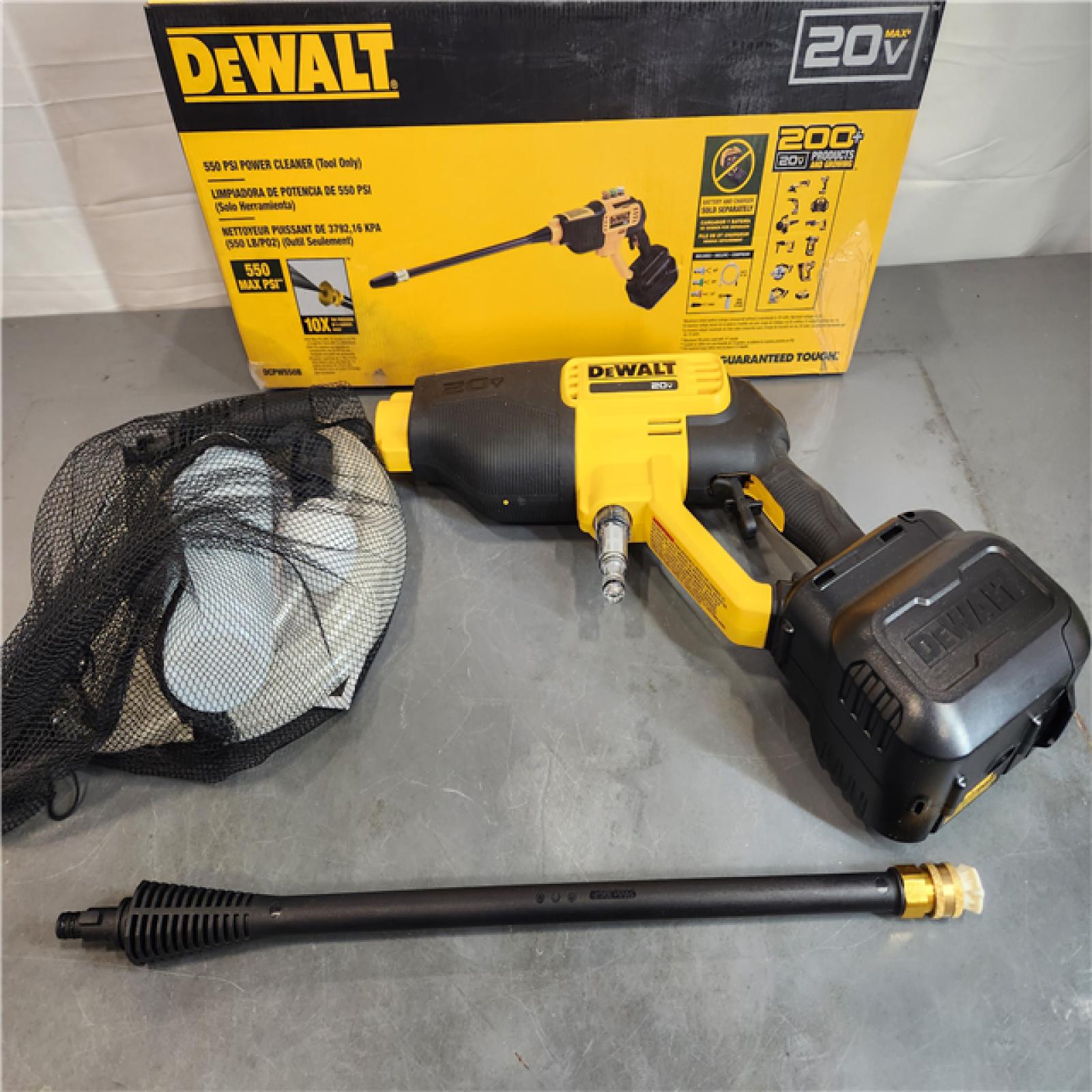 AS-IS Dewalt Cordless Power Cleaner Tool-Only