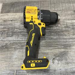AS-IS DEWALT ATOMIC 20V Lithium-Ion Cordless 1/2 in. Hammer Drill Kit