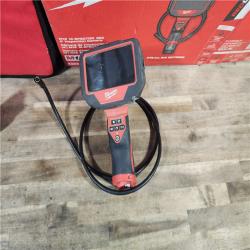 HOUSTON LOCATION - AS-IS MILWAUKEE M12 12V Lithium-Ion Cordless M-SPECTOR 360-Degree 4 Ft. Inspection Camera Kit
