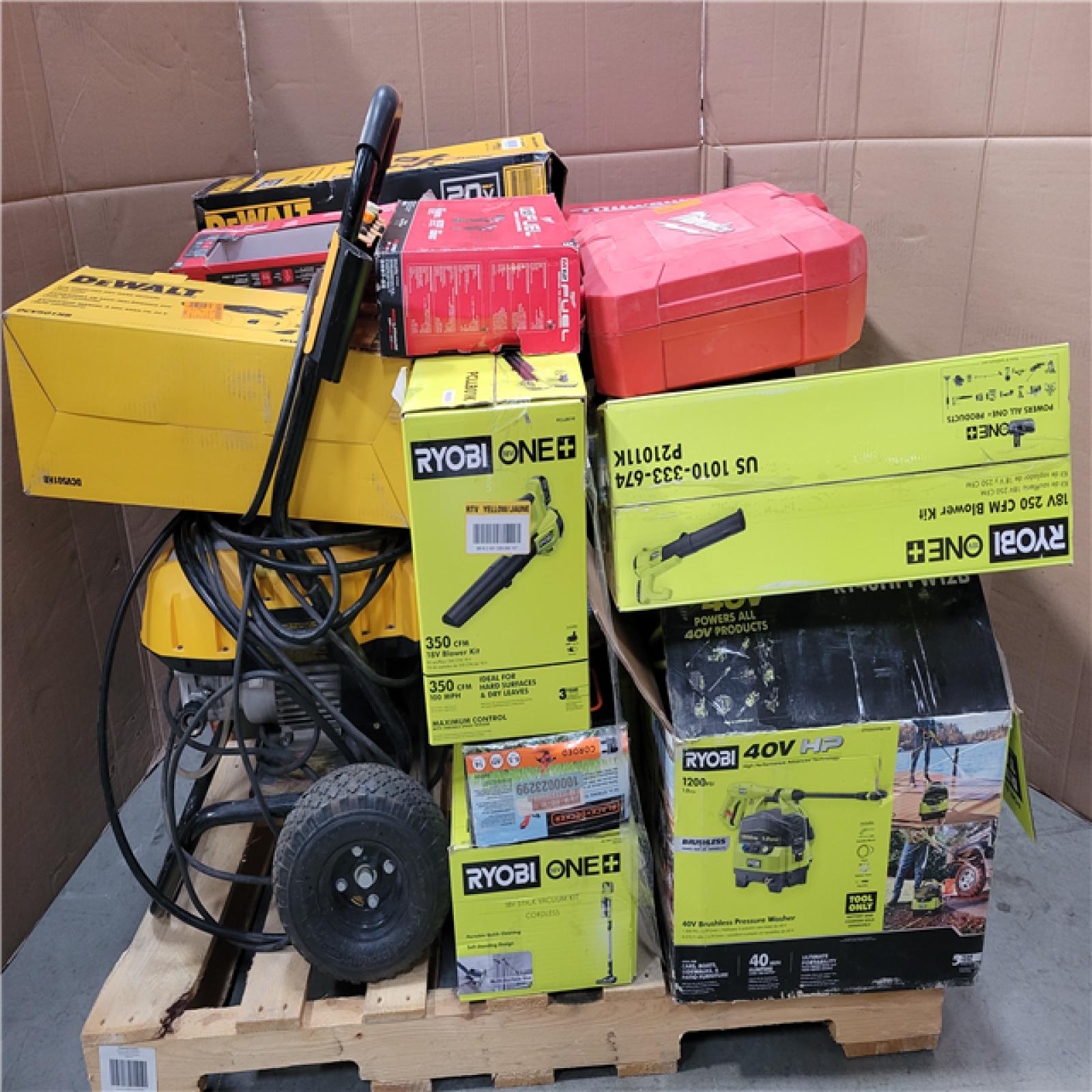 CALIFORNIA AS-IS TOOL PALLET