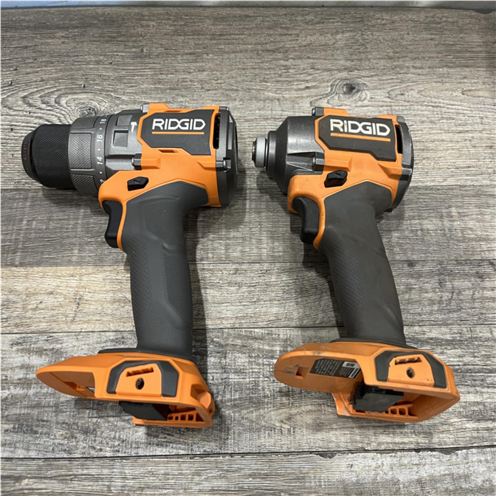 AS-IS RIDGID 18V Brushless Cordless 2-Tool Combo Kit