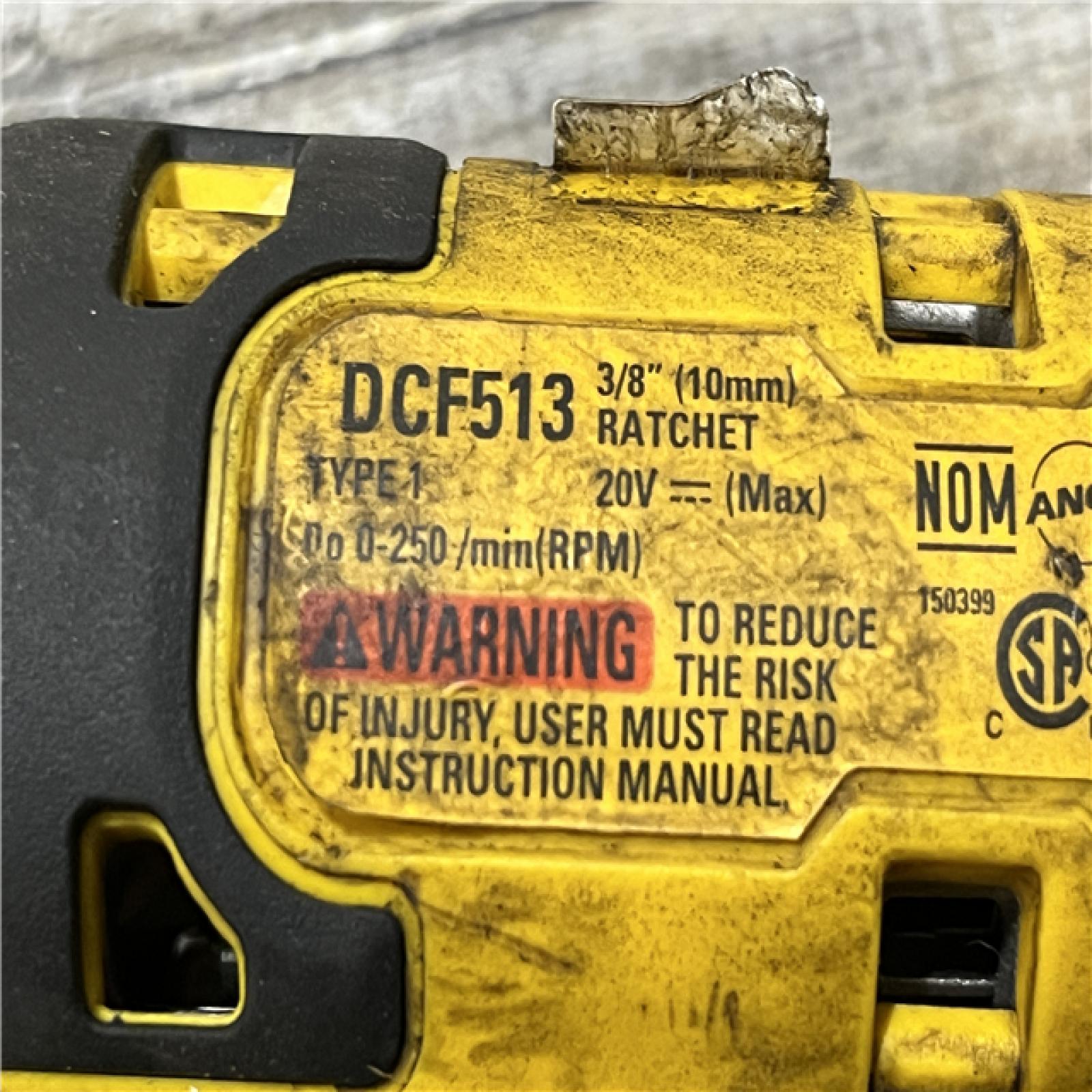 AS-IS DEWALT ATOMIC 20V MAX Cordless 3/8 in. Ratchet (Tool Only)