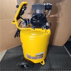 HOUSTON LOCATION - AS-IS DEWALT 26 Gal. 175 PSI Ultra Quiet Portable Electric Air Compressor