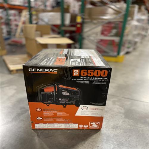 DALLAS LOCATION -AS-IS Generac 8125 / 6500-Watt Gasoline Powered Portable Generator