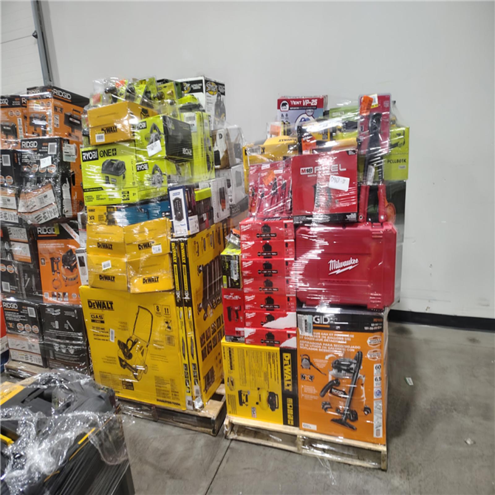 Pittston Location As-Is Tools and more Partial Truckload (12 Pallets) 0963-B
