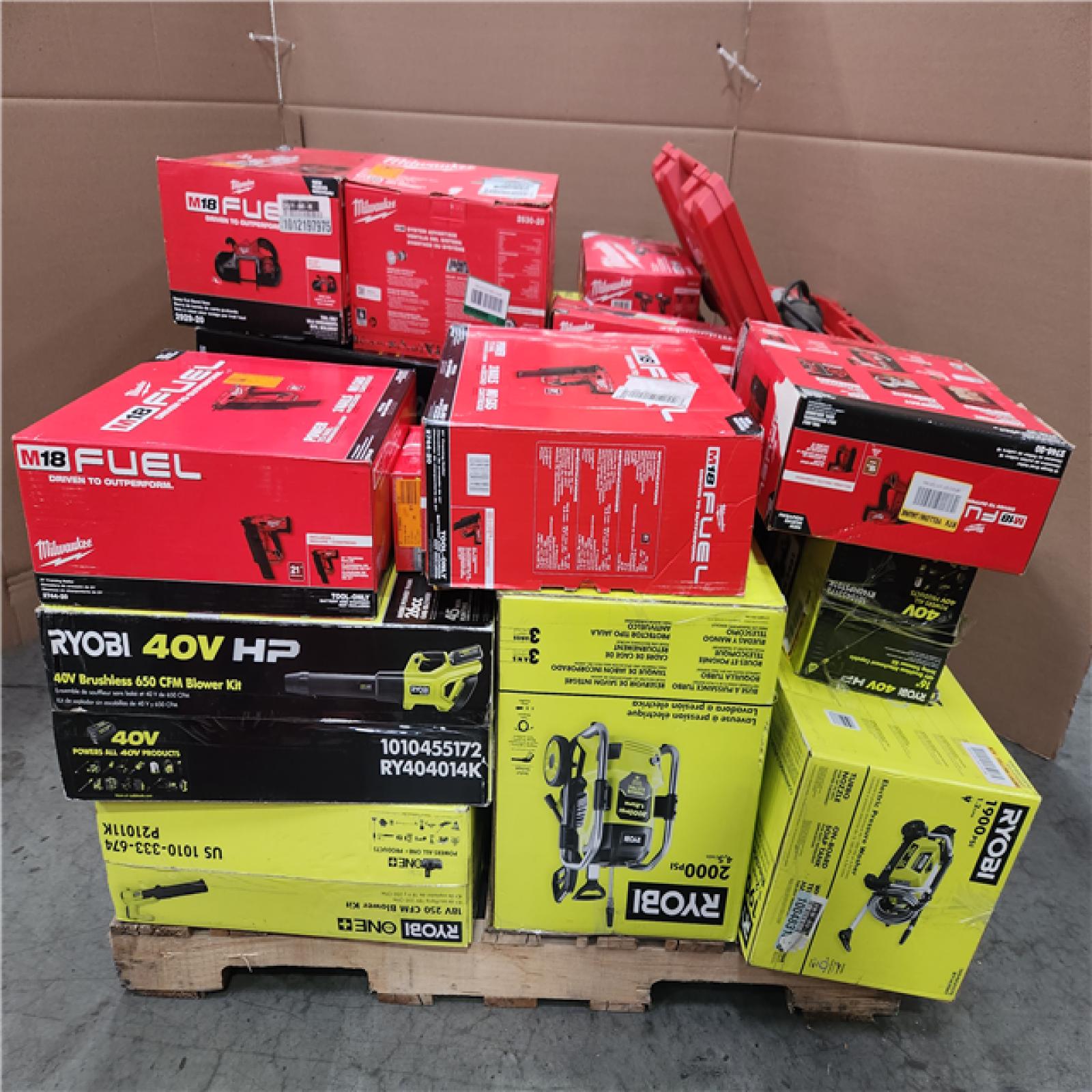 CALIFORNIA AS-IS TOOL PALLET