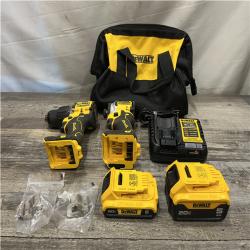 AS-IS DEWALT ATOMIC 20V MAX Lithium-Ion Cordless 2-Tool Combo Kit