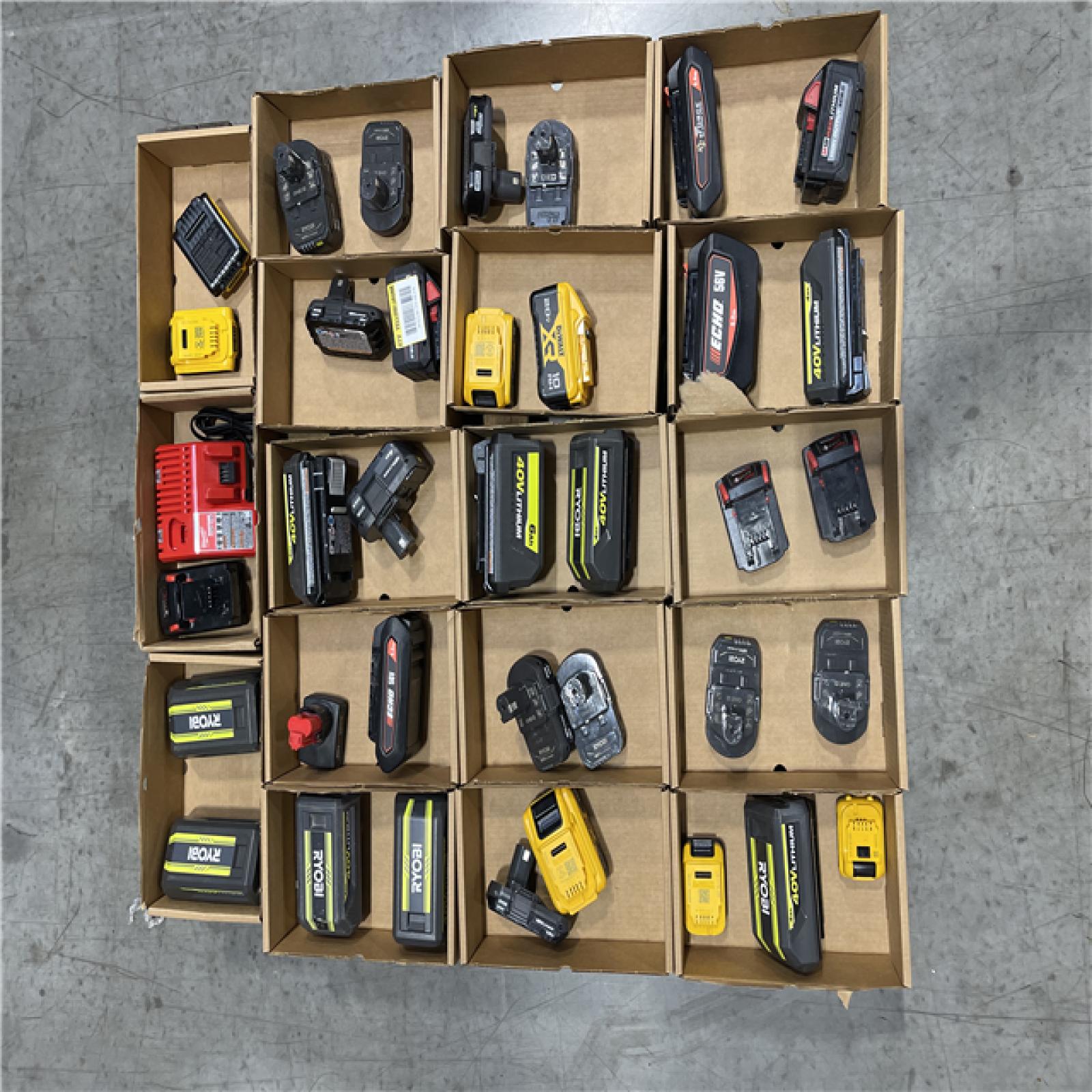 DALLAS LOCATION- AS-IS BATTERY PALLET