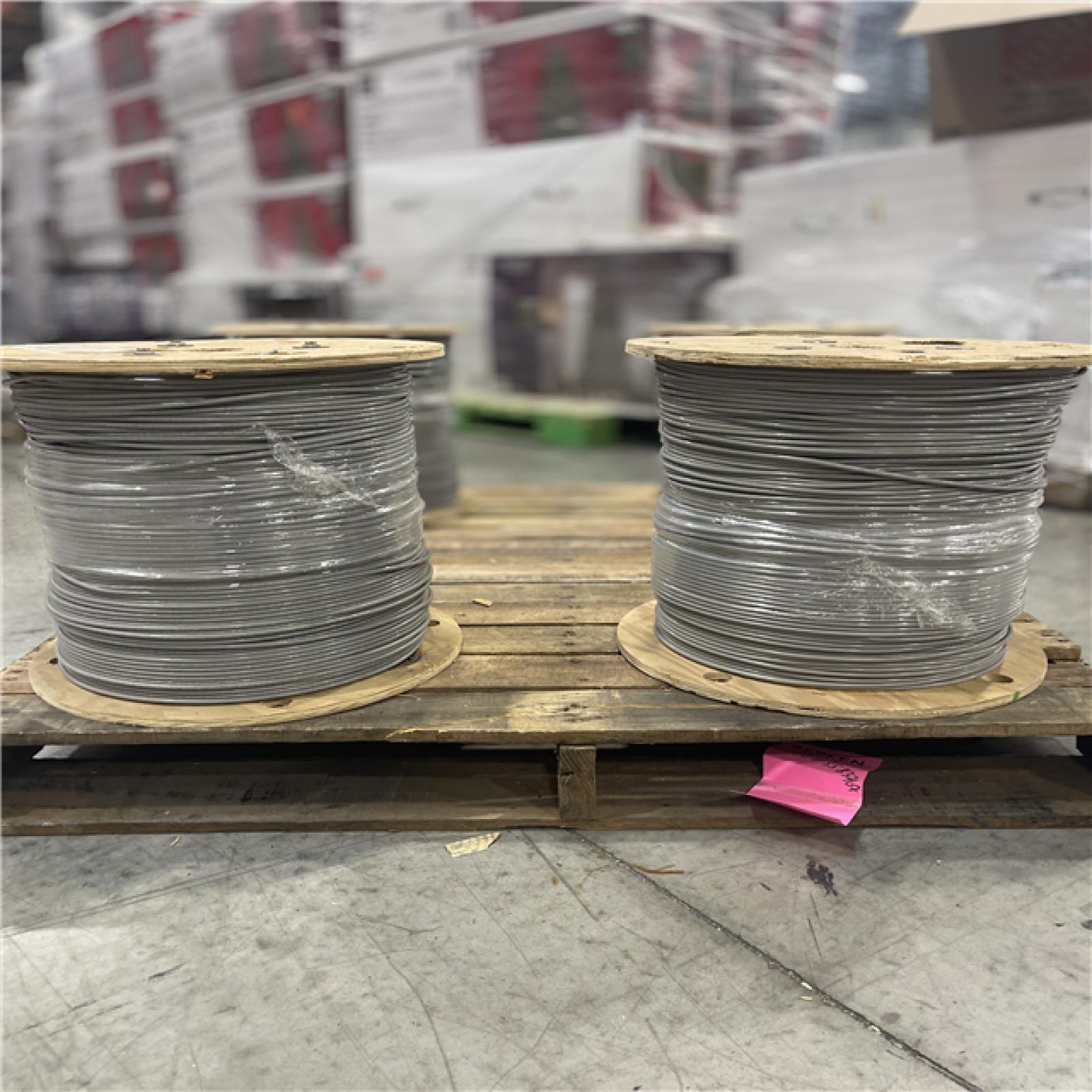 DALLAS LOCATION- Southwire 2 500 ft. 8 Gray Stranded CU SIMpull THHN Wire PALLET- (4 UNITS)(SEE NOTES)