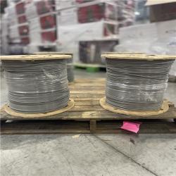 DALLAS LOCATION- Southwire 2 500 ft. 8 Gray Stranded CU SIMpull THHN Wire PALLET- (4 UNITS)(SEE NOTES)