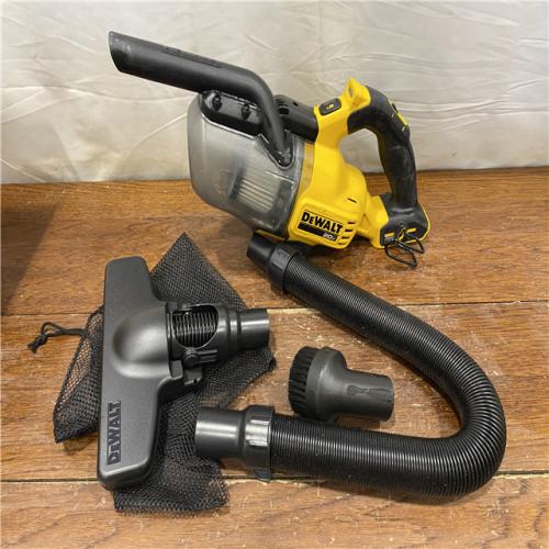 AS-IS DEWALT 20V Lithium-Ion Cordless Dry Hand Vacuum kit  (Tool Only)
