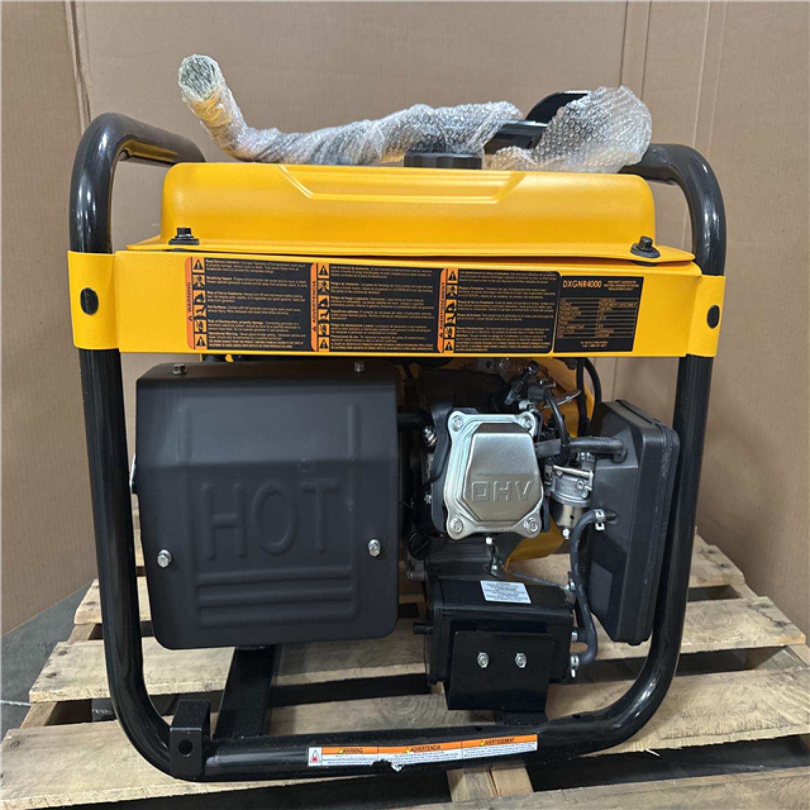 CALIFORNIA AS-IS DEWALT DXGNR400 GENERATOR HOME IMPROVEMENT PALLET