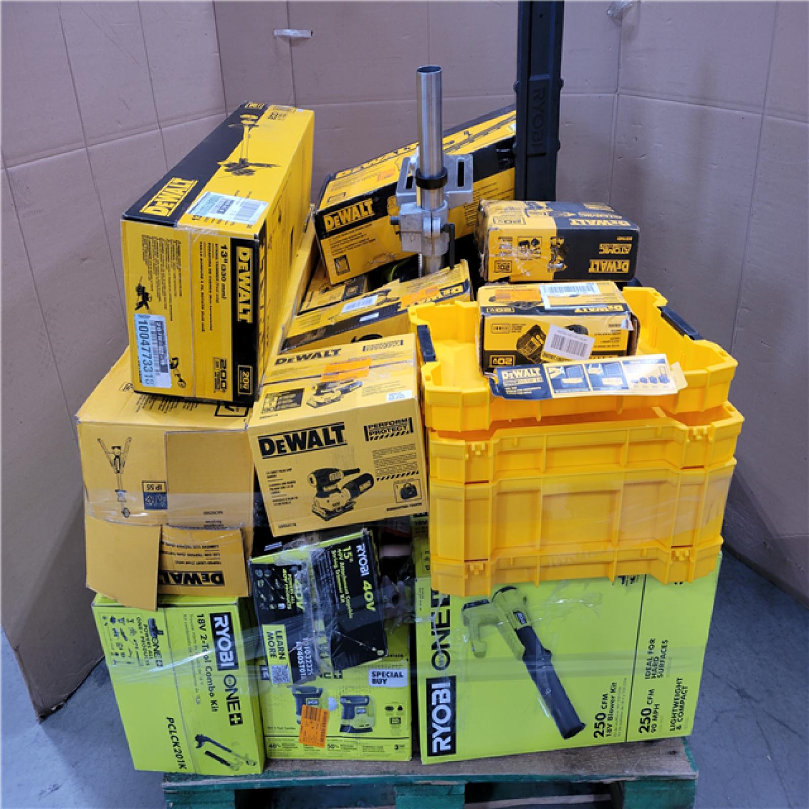 CALIFORNIA AS-IS TOOL PALLET