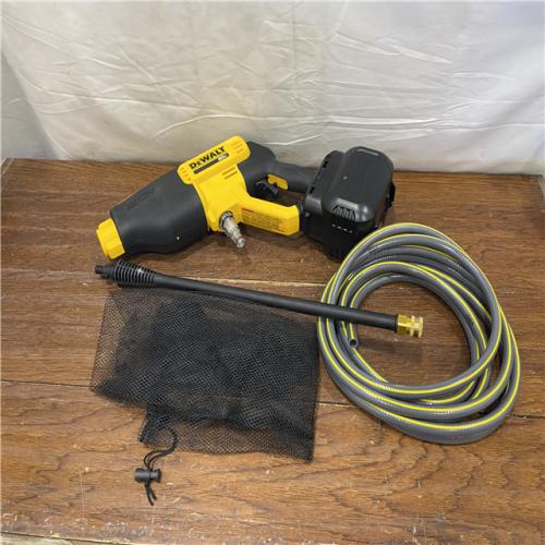 AS-IS Dewalt 20V 550 PSI  1 GPM Cordless Power Cleaner W/ 4 Nozzles Tool-Only DCPW550B