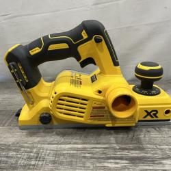 AS-IS DEWALT 20V MAX XR Cordless Brushless 3-1/4 in. Planer (Tool Only)