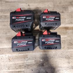 HOUSTON LOCATION - AS-IS MILWAUKEE FORGE BATTERY PACK QTY - 4