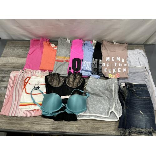 NEW - Victoria's Secret Women's Clothes Variety (Lot Of 15)