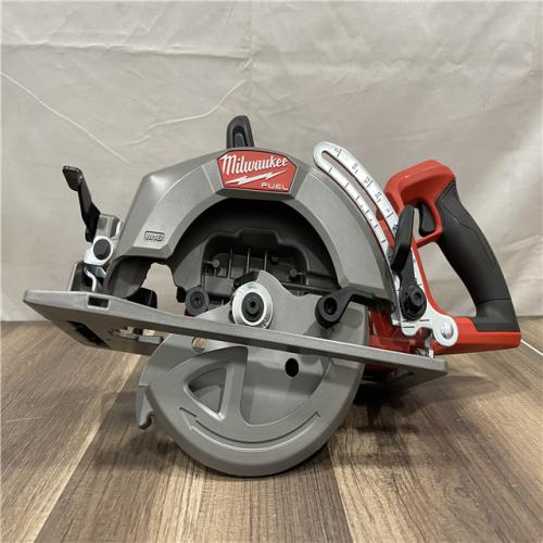 AS-IS Milwaukee M18 FUEL 18V Lithium-Ion Cordless 7-1/4 in. Rear Handle Circular Saw (Tool-Only)