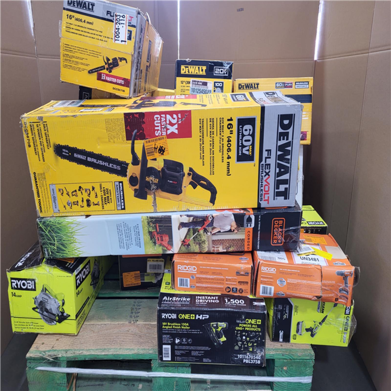 California AS-IS Tool Pallet
