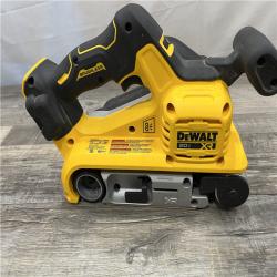 AS-IS DEWALT 20V MAX* XR Brushless Cordless Belt Sander (Tool-Only)
